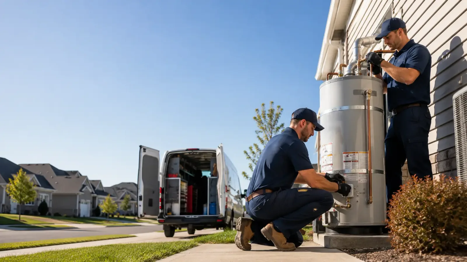 Water Heater Installation in Jamestown, ND